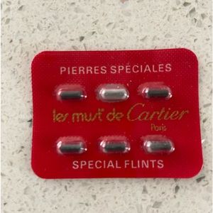 Authentic Cartier Flints